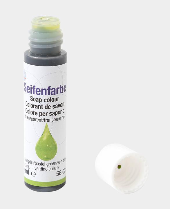 Actual product image Soap colour 10 ml, lime green