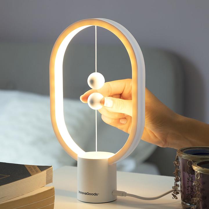 Immagine prodotto InnovaGoods Lampada di equilibrio con interruttore magnetico Magilum MAGILUM (100 lm)