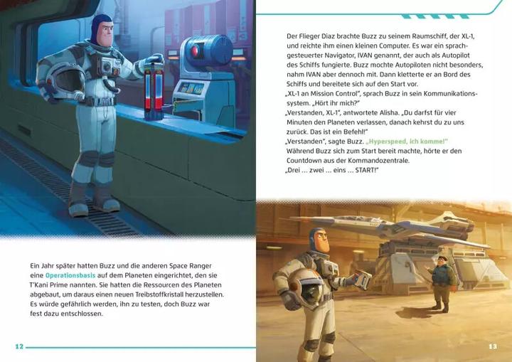 Actual product image Buzz Lightyear: Book for the movie (German, 2022)