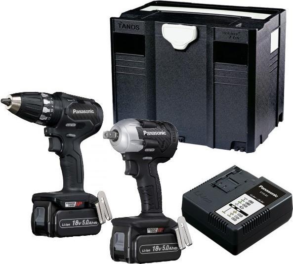 Produktbild Panasonic Bohrschrauber EY74A3 + Schlagschrauber EY75A8 (Akkubetrieb)