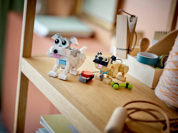 Immagine prodotto LEGO 31137 Cani carini (31137, LEGO Creator 3-in-1)