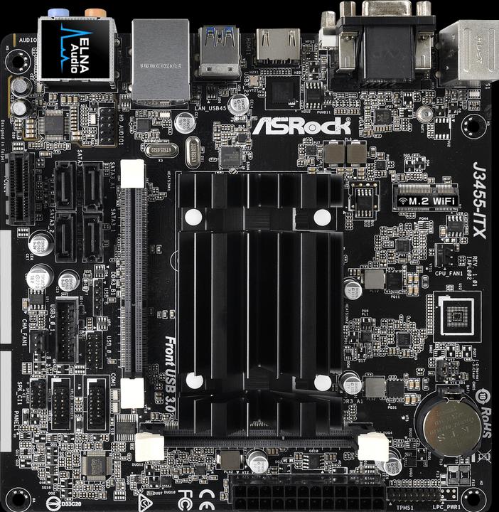 Immagine prodotto AsRock J3455-ITX (A bordo, SoC Intel, Mini-ITX)