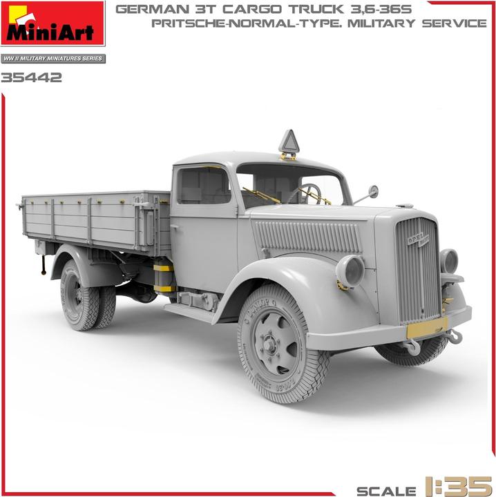 Image du produit 1:35 Dt. 3 To. Cargo Truck à plateau