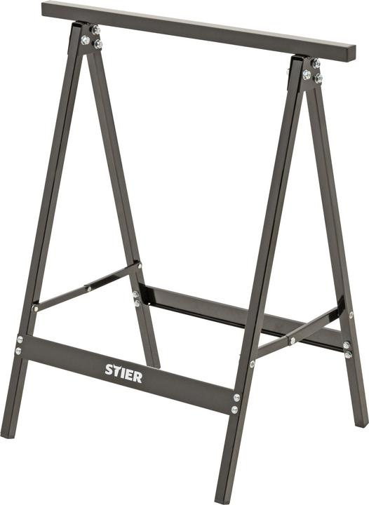 Stier Tréteau en acier 100 kg (63.50 cm, 43 cm)
