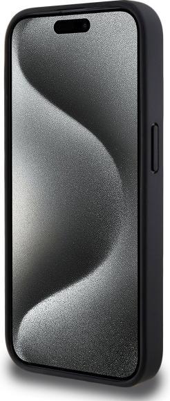 Image du produit Lacoste LCHCP15XGSPBSK iPhone 15 Pro Max 6,7" black hardcase Grip Stand Mono (Apple iPhone 15 Pro Max)