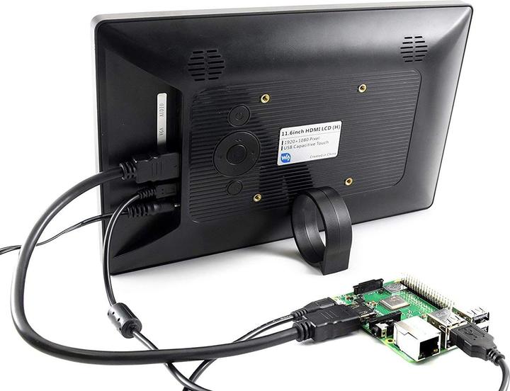 Actual product image WaveShare 11.6 INCH LCD Touch Screen