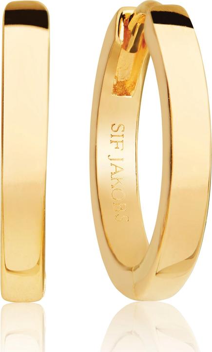 Sif Jakobs Decent Eller SJ-E12018-SG Silver Rings - Diameter: 1.4 cm (925er Silber)