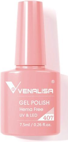 Venalisa Gellack 407 UV/LED (Candy Pink, UV-Gel Lack)