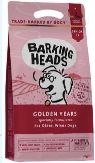 Actual product image Barking heads en Years dry food senior 7+ poultry (Senior, 12000 g)