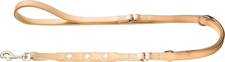 Actual product image Hunter Adjustable leash Swiss genuine leather (Dog, Dog sport)