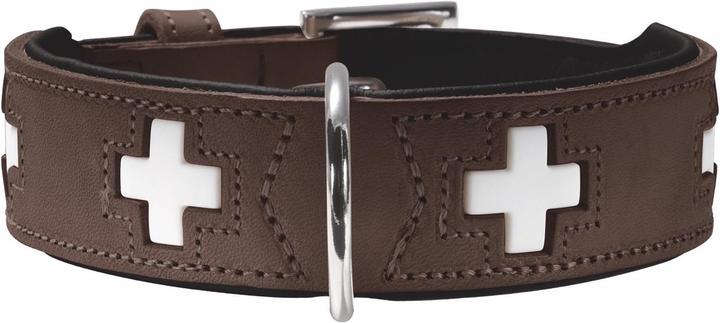 Image du produit Hunter Collier Swiss en cuir véritable (47, 48, 49, 50, 52, 54, Chien, Sport canin)