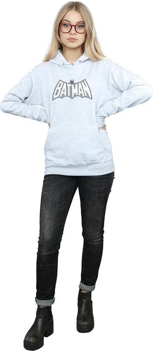 Produktbild Batman Retro Crackle Logo Kapuzenpullover (M)