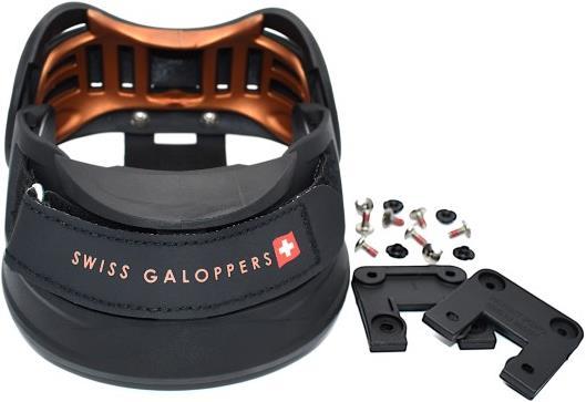 Swiss Galoppers Chaussures de sabot d'hiver tous temps avec crampons, y compris coussinets (paire)