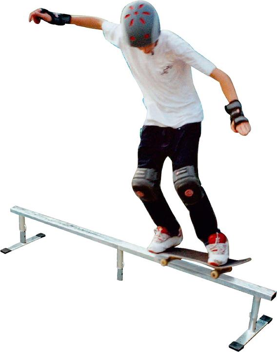 Actual product image Rampage Skate Ramp Grind Rail (71.65")