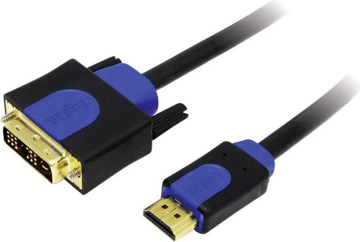 Actual product image LogiLink DVI — HDMI (Typ A) (2 m, HDMI, DVI)