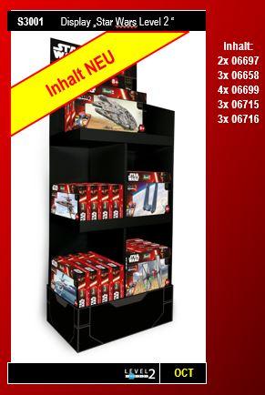 Produktbild Revell Display Star Wars easykit Level 2 (23tlg)
