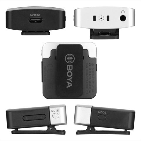 Produktbild Boya BY-M1LV-U 2.4G Mini Wireless Microphone - for USB Type-C devices