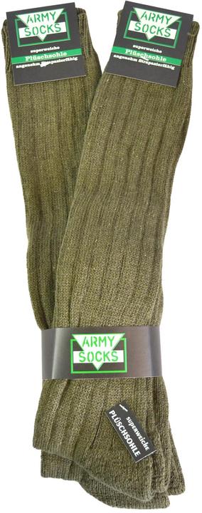 Actual product image Normani 3 pairs of outdoor knee socks ARMY (pack of 3, 43 - 46)