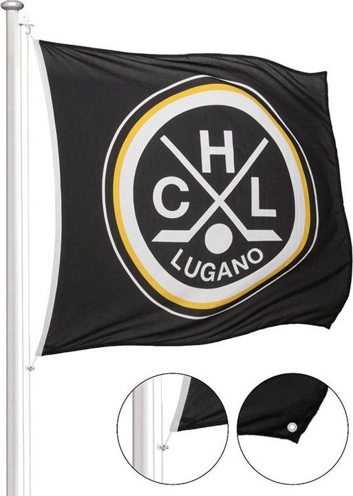 Immagine prodotto Keller Fahnen Sportfahne HC Lugano official Superflag® 150x150 cm