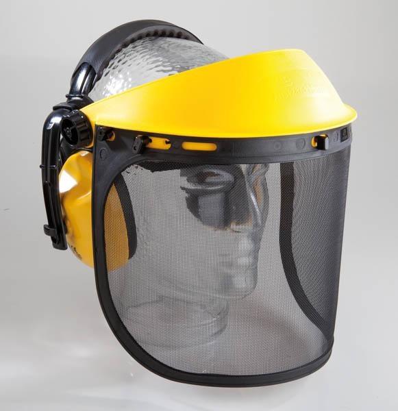 Actual product image Westfalia Hearing and face protection, with wire visor
