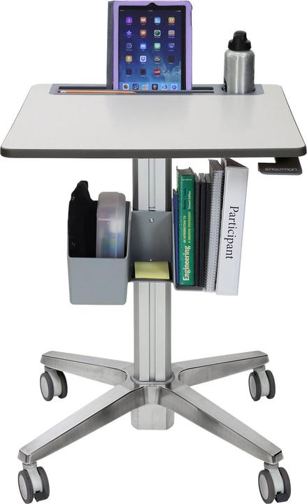 Actual product image Ergotron roll stand, LearnFit Desk, adjustable
