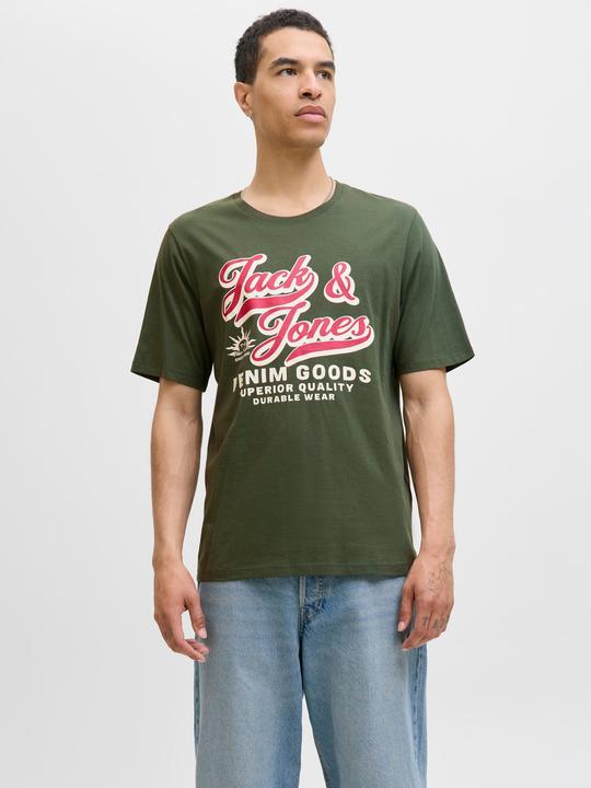 Produktbild Jack & Jones T-Shirt Casual Bequem sitzend JJELOGO TEE O-NECK 5PK (XXL)