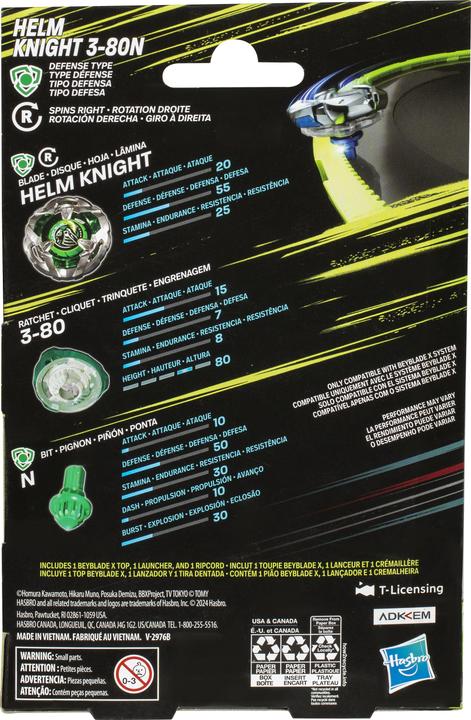 Actual product image Hasbro Beyblade X (Multilingual)