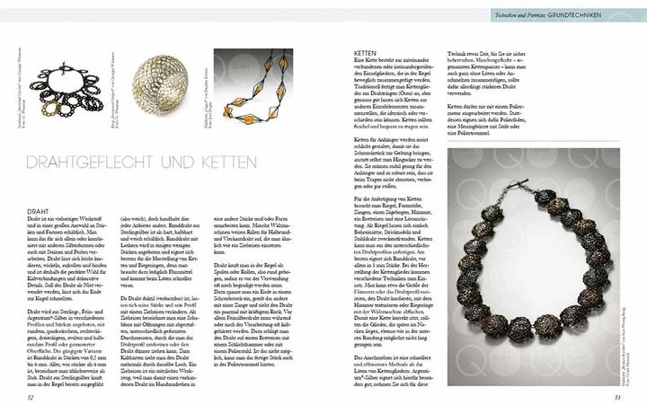 Actual product image Silberschmuck gestalten (German, Elizabeth Bone, Birgit Lamerz-Beckschäfer, 2023)