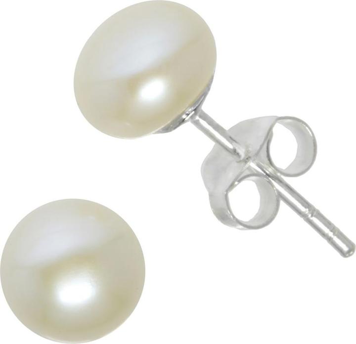 Bijouteria Ohrstecker (Silber 925, Süsswasserperle)