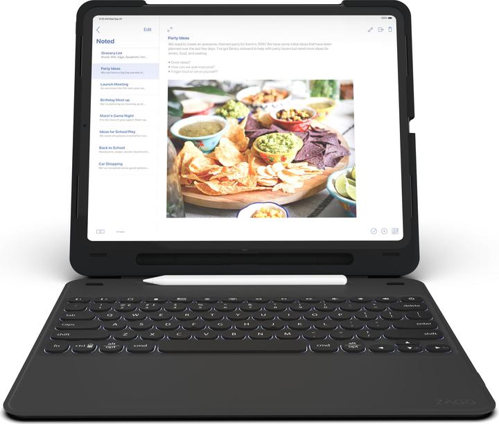 Actual product image Zagg Slim Book Go (DE, iPad Pro 12.9 2018 (3. Gen))