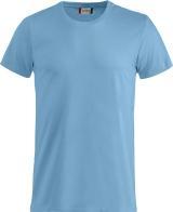 T-Shirt Clique Basic-T 029030, Baumwolle, hellblau, Grösse XL (XL)