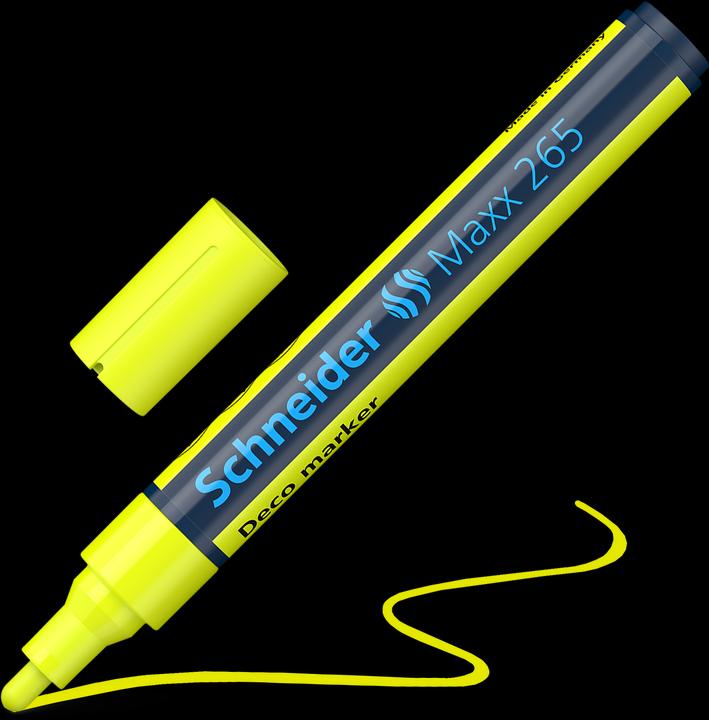 Immagine prodotto Schneider Penna a gesso MAXX 265 (e) (Giallo, 3 mm, 1 x)
