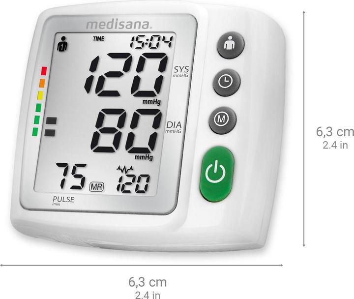 Image du produit Medisana Bw 315 (Tensiomètre au poignet)
