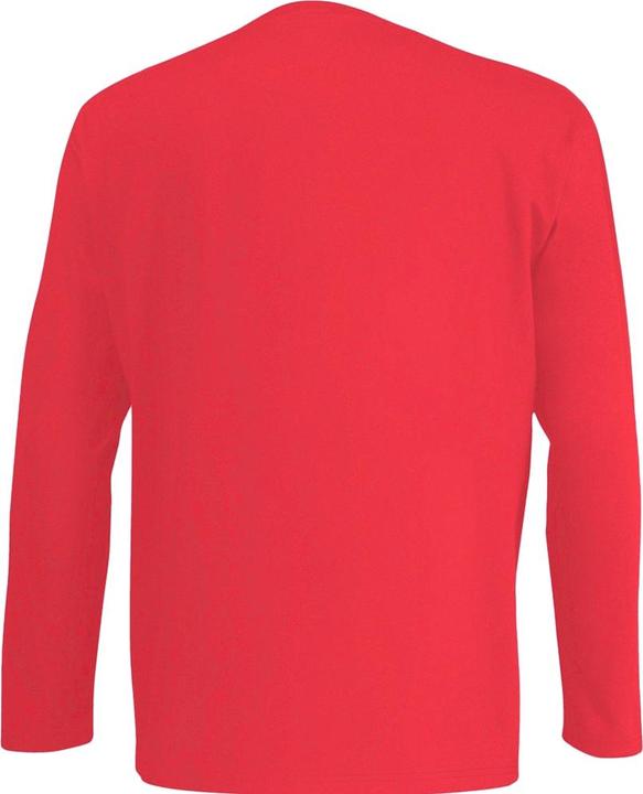Actual product image Fruit of the Loom Long Sleeve Crew Neck Tshirt (M)