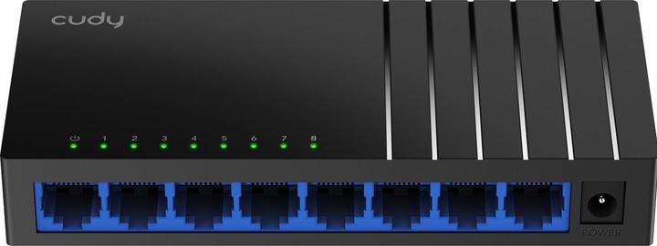 Produktbild Cudy GS108D network switch Gigabit Ethernet (10/100/1000) Black (8 Ports)