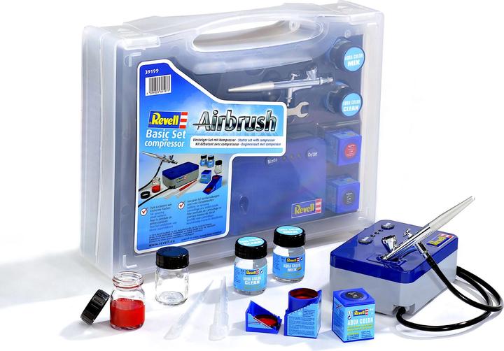 Produktbild Revell Airbrush Basic Set mit Kompressor