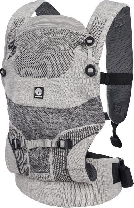 Productafbeelding Dooky Terra Nova stretch gebreide draagzak grijs