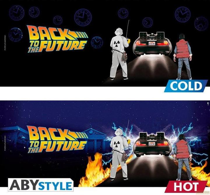 Produktbild ABYstyle Tazza Ritorno al Futuro Heat Change : Time Machine (ax2) (320 ml, 1 x)