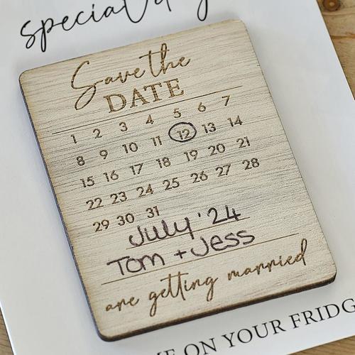 Immagine prodotto Ginger Ray Magnete Save the date (10 x)