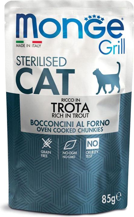 Immagine prodotto Monge Gatto alla griglia sterilizzato (Adulto, 1 pz., 85 g)
