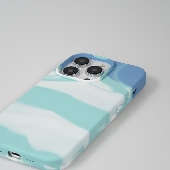 Image du produit PhoneLook Coque Gel Soft touch lisse Stripes bleu/turquoise (Apple iPhone 14 Pro Max)
