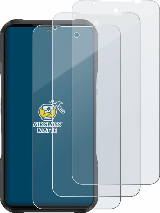 Actual product image BROTECT AirGlass Glass Matte (3 Piece, Vivo Y20s)