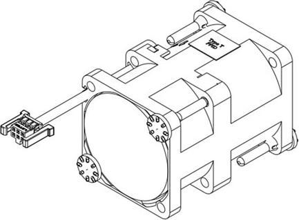 Actual product image Dell High Performance Fan PowerEdge R360 CK