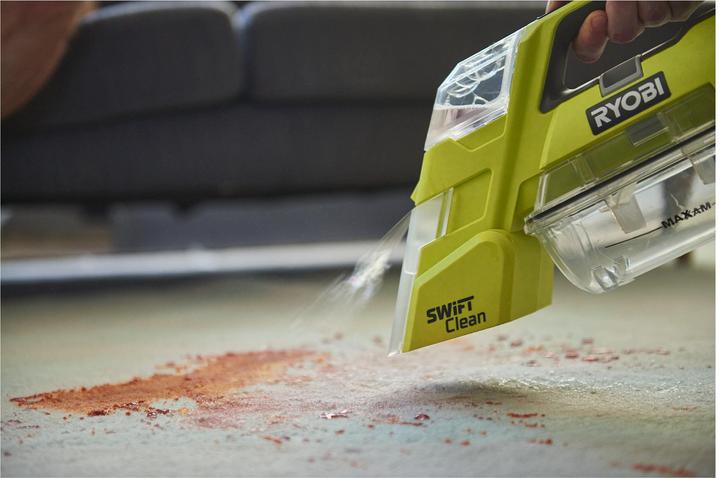 Actual product image Ryobi Spot washing vacuum cleaner
