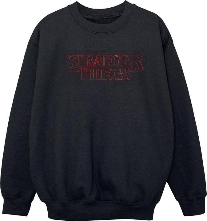 Netflix Stranger Things Glow Logo Sweatshirt Mädchen
