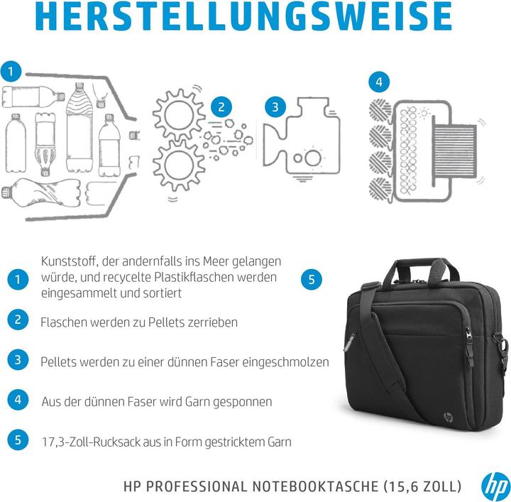 Produktbild HP Professional Notebook-Tasche (15.60", Universal, HP)