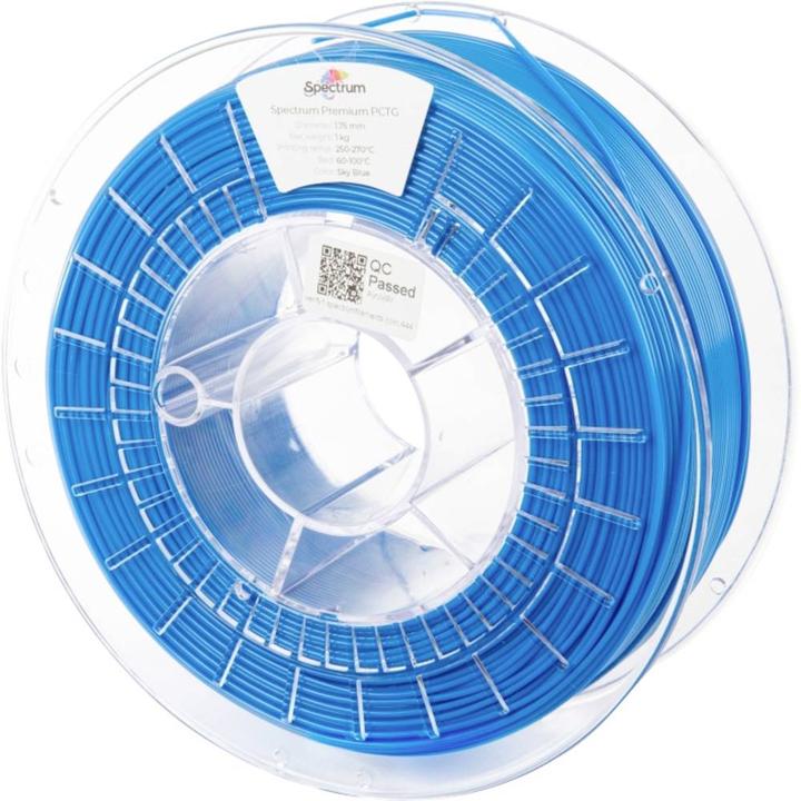 Immagine prodotto Filamento PCTG Sky Blue 1.0kg 1.75mm (PCTG, 1.75 mm, 1000 g, Blu)