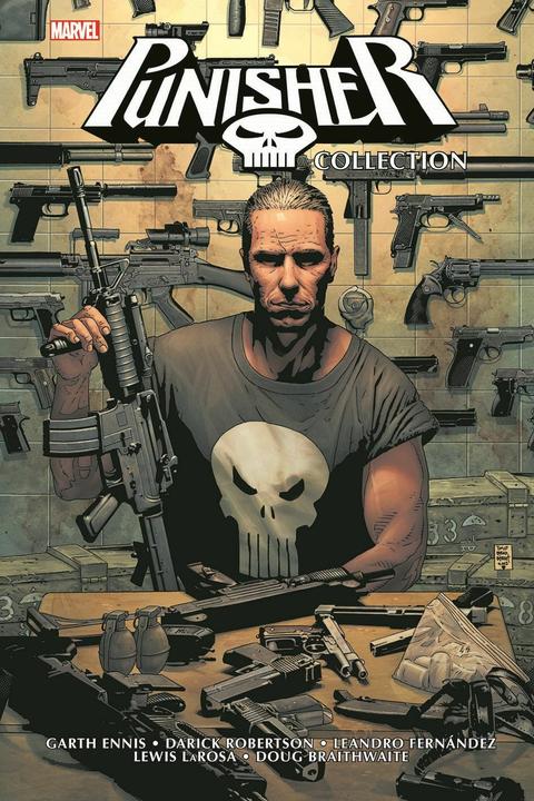 Immagine prodotto Panini Punisher Collection von Garth Ennis (Tedesco, Darick Robertson, Leandro Fernandez, Lewis Larosa, Garth Ennis, Doug Braithwaite, 2022)