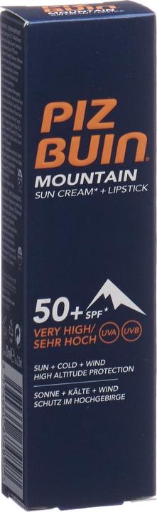 Piz Buin mountain (Sun stick, Suntan cream, SPF 50+, 20 ml, 40 g)