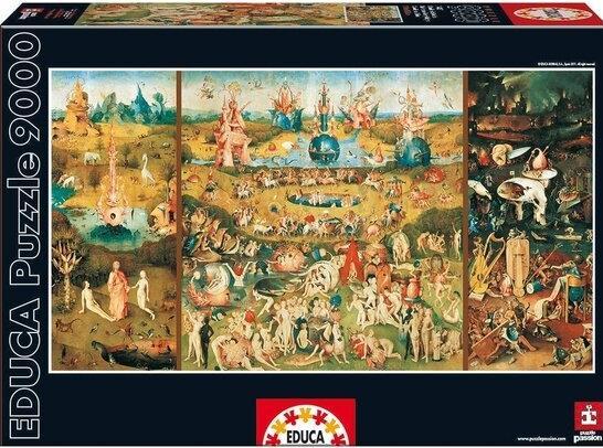 Actual product image Educa The Garden of Delights (9000 pieces)